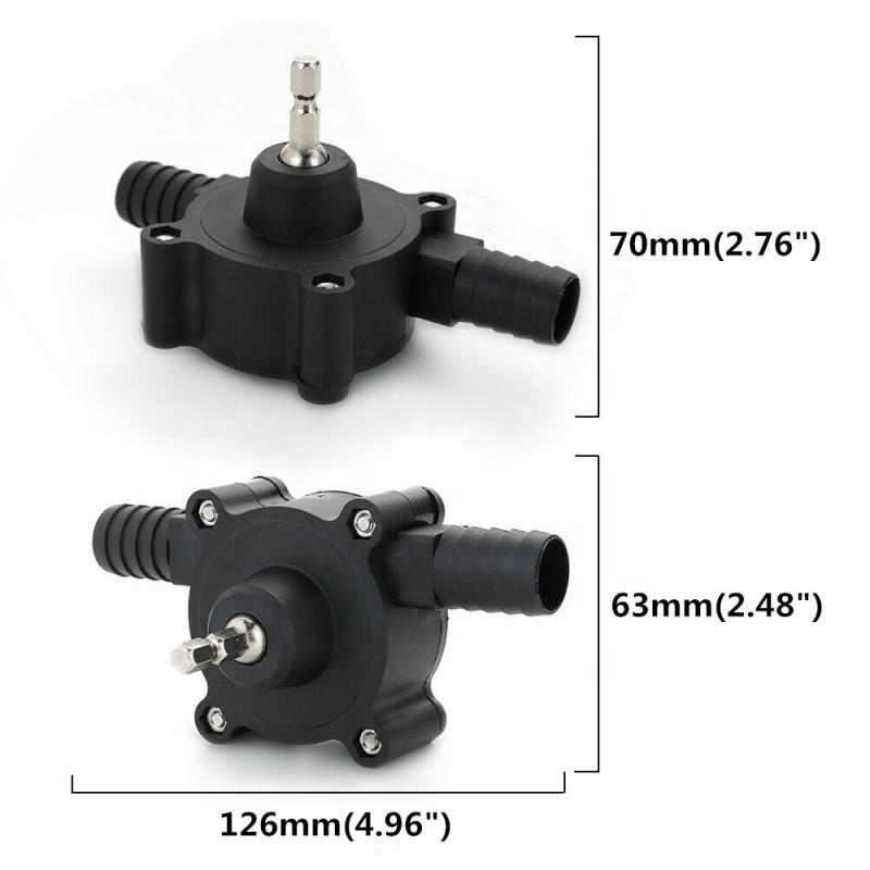 Portabel Vattenpump | Fyll & Töm med din skruvdragare